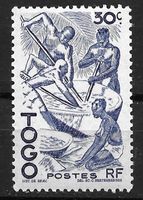 Togo 1947: Palmölzubereitung