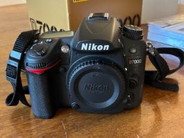 Spiegelreflexkamera Nikon D7000 schwarz gebraucht