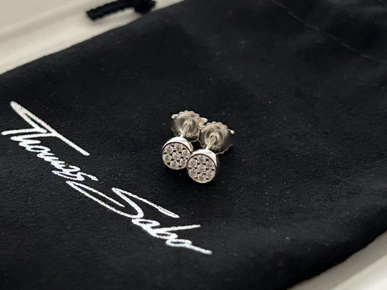 Thomas Sabo Ohrringe & -stecker: Original Thomas Sabo Ohrstecker Sparkling Circles – Gebraucht aus Rheinfelden von Boutique_Luxe