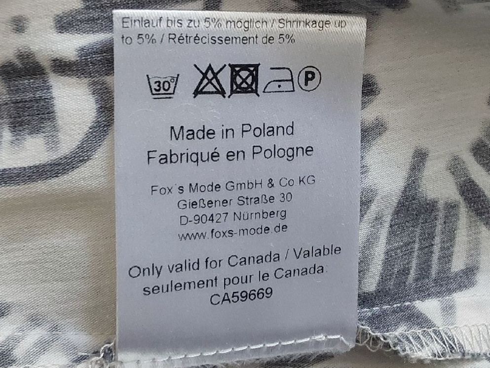 Vestiti: Sommerkleid FOX'S 46 Baumwolle mit Nylon – Nuovo (secondo la descrizione) da Köniz venduto da scopello12 5