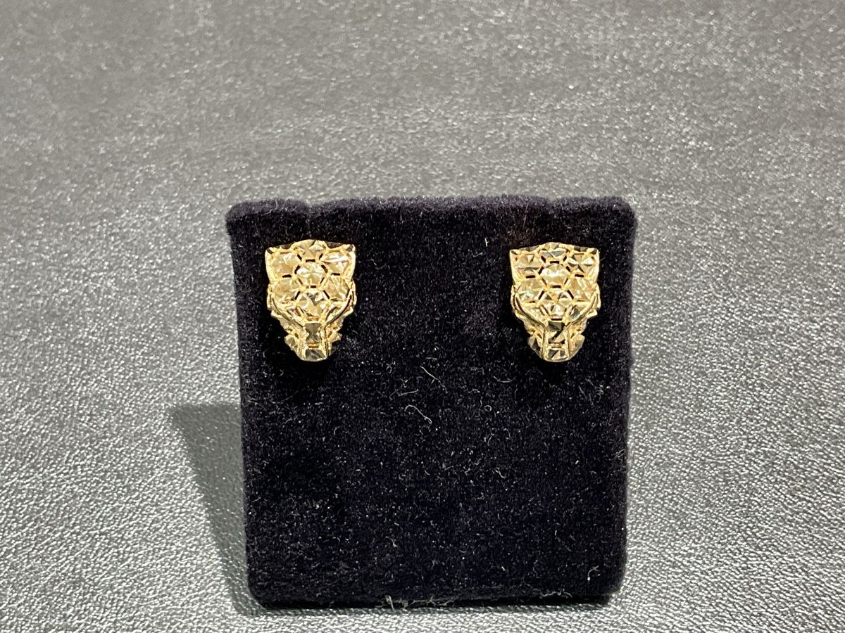 Ohrringe & -stecker: 18k Gold Panther Ohrstecker – Gebraucht aus Schaffhausen von glamour-shop 5