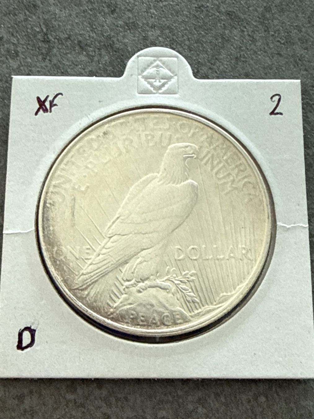 Tutti le monete: USA - Silver Coin - 1 Dollar 1922 D - "Peace Dollar" – Usato da Pully venduto da ta571