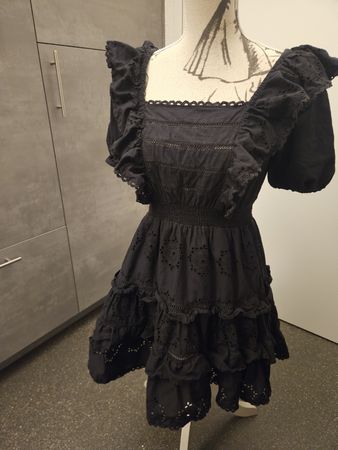 Miss Selfridge Kleines Schwarzes Sommerkleid Gr. 36 