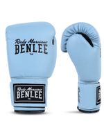 BENLEE Boxhandschuhe aus Kunstleder - Powder Blau &Gelb 10oz
