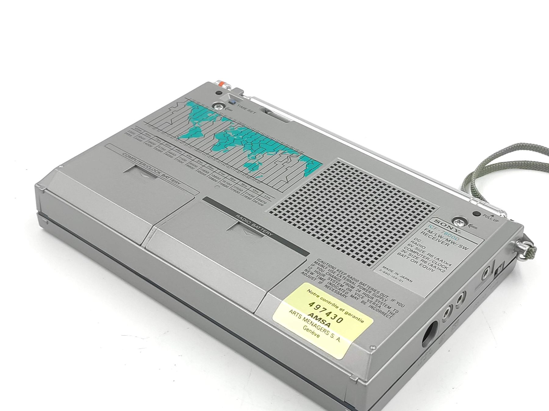 Sony Radio: Weltempfänger Sony ICF-7600D mit Originalverpackung – Usato da Kreuzlingen venduto da Tewes 7