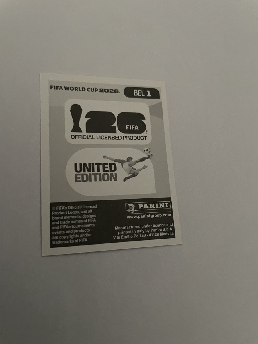 Panini Carte collezionabili: FIFA WM 2026 Belgien BEL 1 – Nuovo (secondo la descrizione) da Winterthur venduto da Cobraforce 1