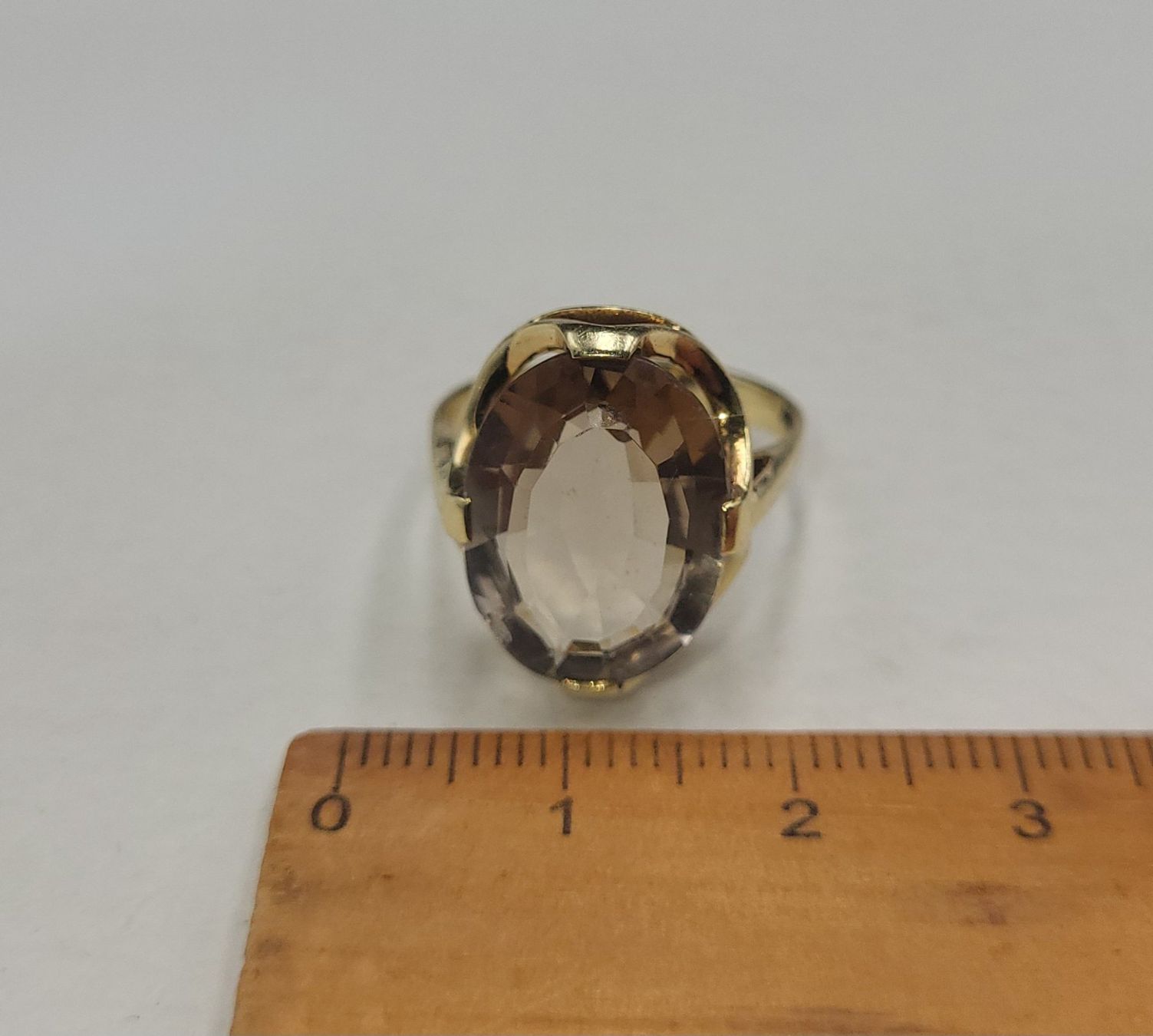 Anelli: Gold 585 Ring Mit Stein – Usato da Wald ZH venduto da Dasilver 4