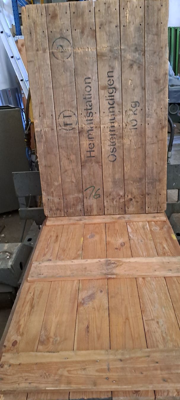 Pallets: 7 Stk SBB Palletten Deckel – Usato da Stetten AG venduto da 48221948