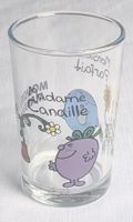 Glas Madame Canaille und  Monsieur Parfait