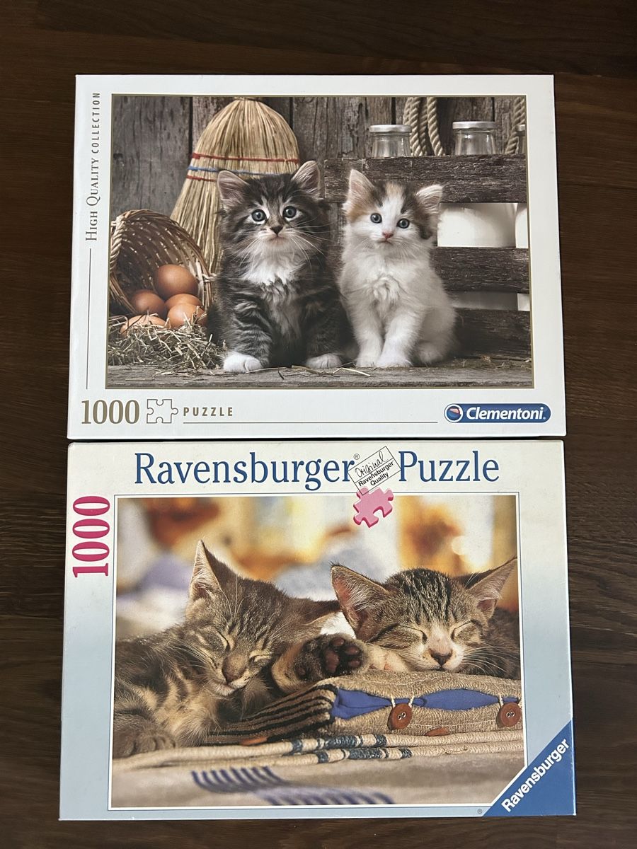 Ravensburger Puzzles: 2 Katzen Puzzle 1000 Teile – D'occasion à Dietlikon par lau_sy5z