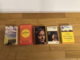 5er Set Romane: Lesestoff für das neue Jahr. Top Zustand