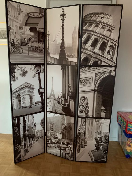 2 Stück Holzfüße Für Raumteiler & Paravents - Stabile Basis Vintage Design