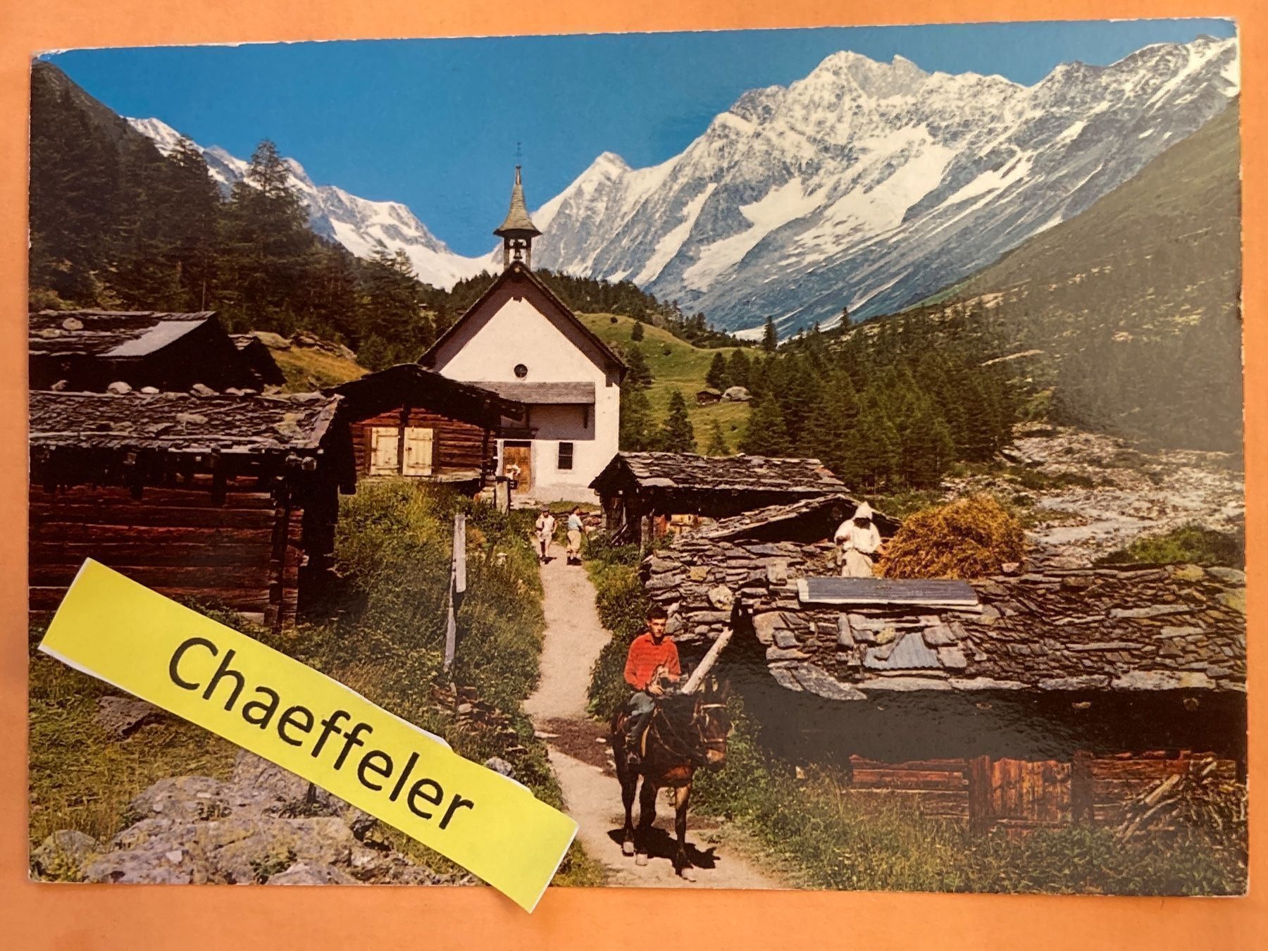 Cartes postales: 45964 Kühmad im Lötschental – D'occasion à Zürich par Chaeffeler