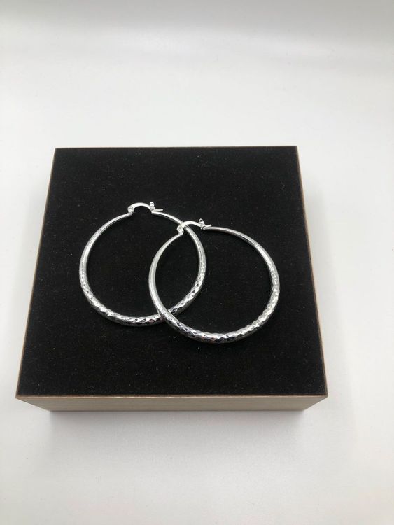 Lot De 5 Paires Boucles D'Oreilles Créoles Acier Inox 316L - 8mm à 16mm Unisexe