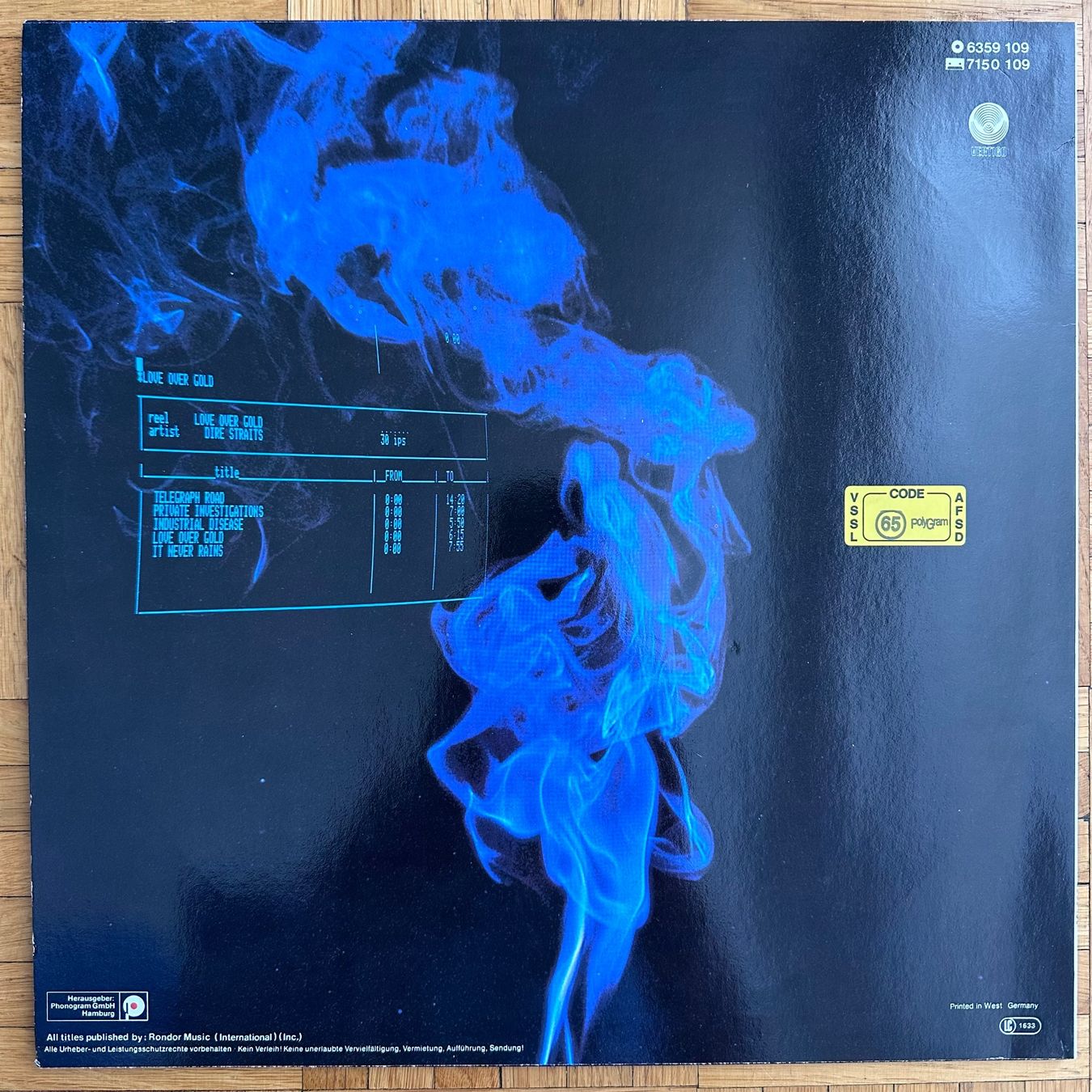 Schallplatten: LP - Dire Straits - Love Over Gold – Gebraucht aus Breganzona von Onairda75 1