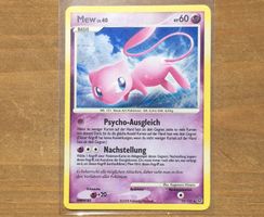 Mew Holo 15/132 Rätselhafte Wunder Diamant & Perl