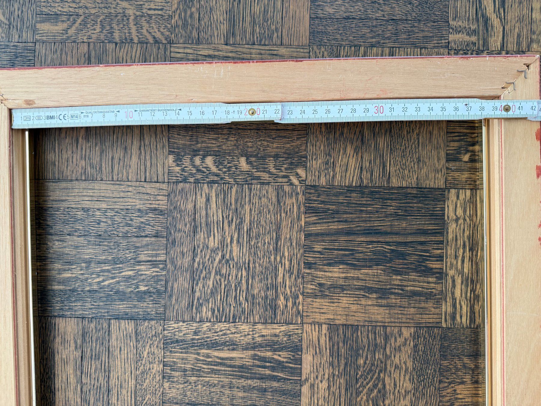 Bilderrahmen: Bilderrahmen Holz ohne Glas  Schwarzlack / Gold – Gebraucht aus Subingen von ArtBead 6