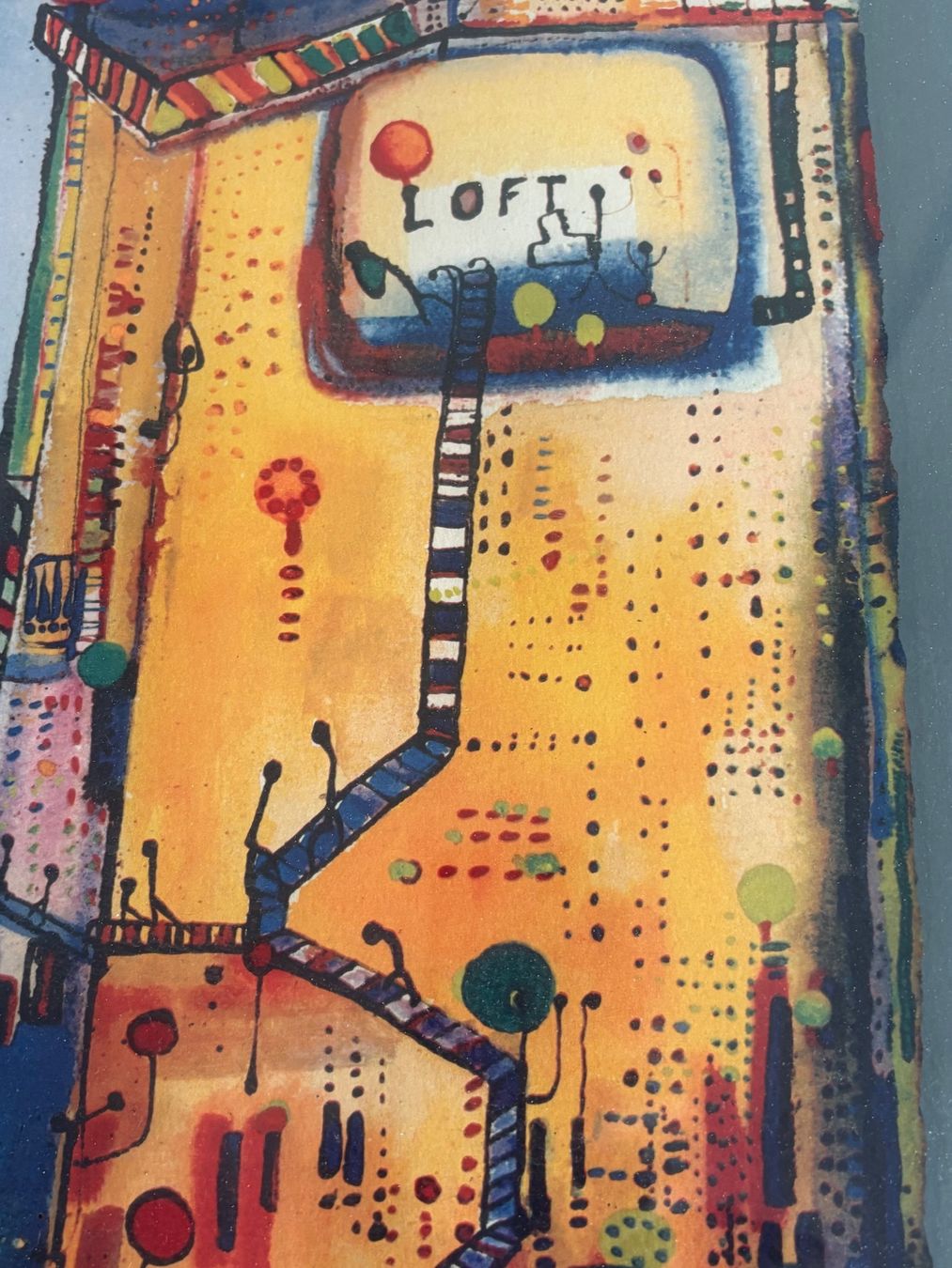 Grafica & Litografie: Bild mit Rahmen "New Loft" E.A. 12/15 signiert – Usato da Frick venduto da Rukki 3