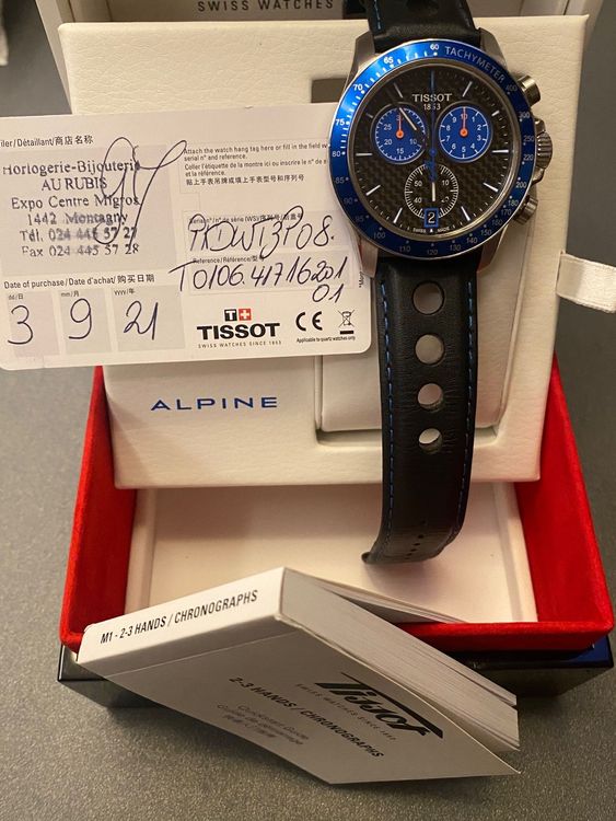 Montre tissot alpine discount v8