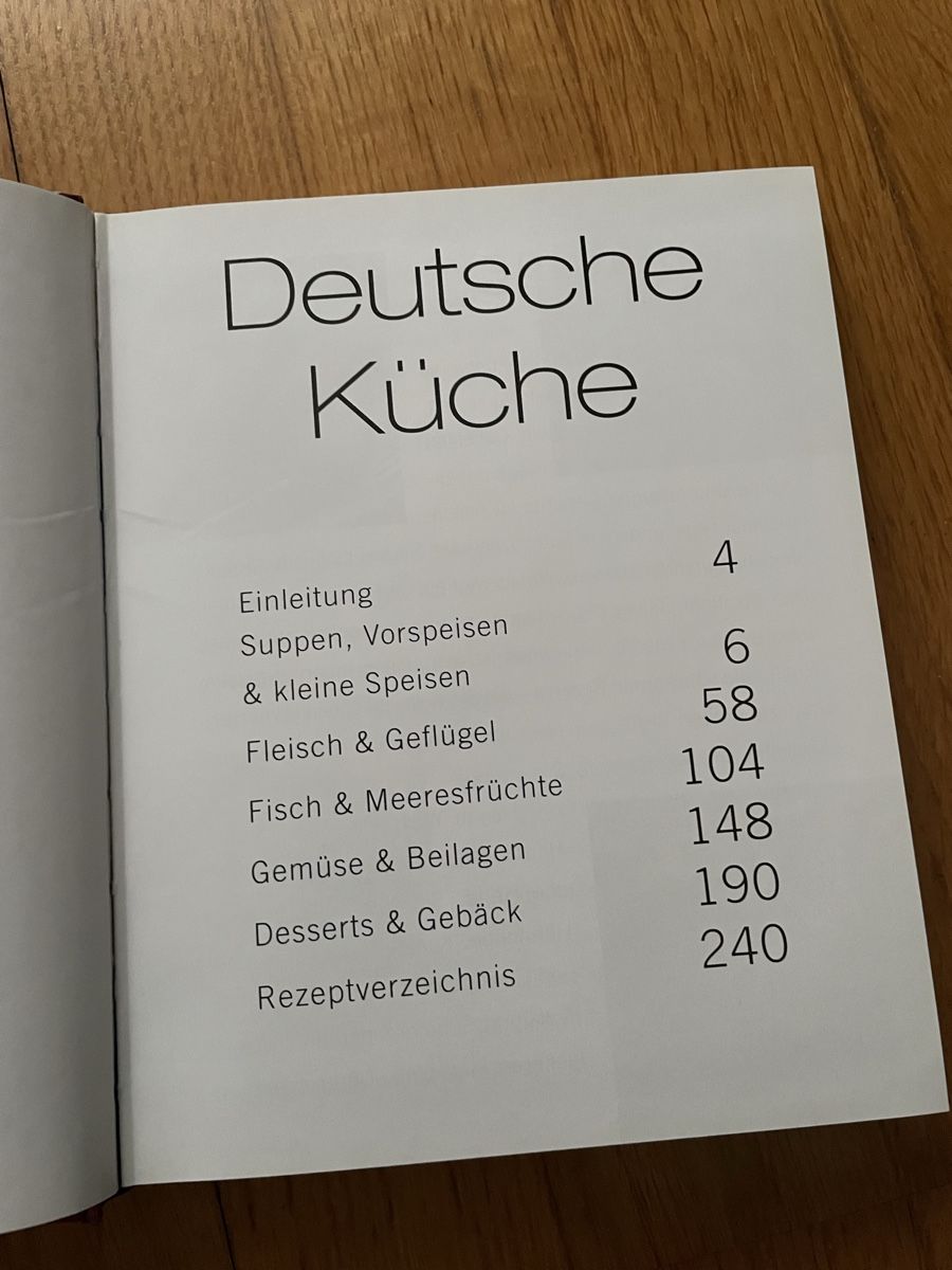 Libri: Deutsche Küche, KOCHBUCH – Usato da Zürich venduto da silab69 2