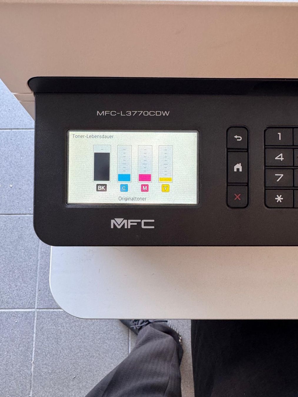 Brother Stampanti: Drucker Brother MFC-L3770CDW mit 3 Patronen – Usato da Bösingen venduto da riedom01 7