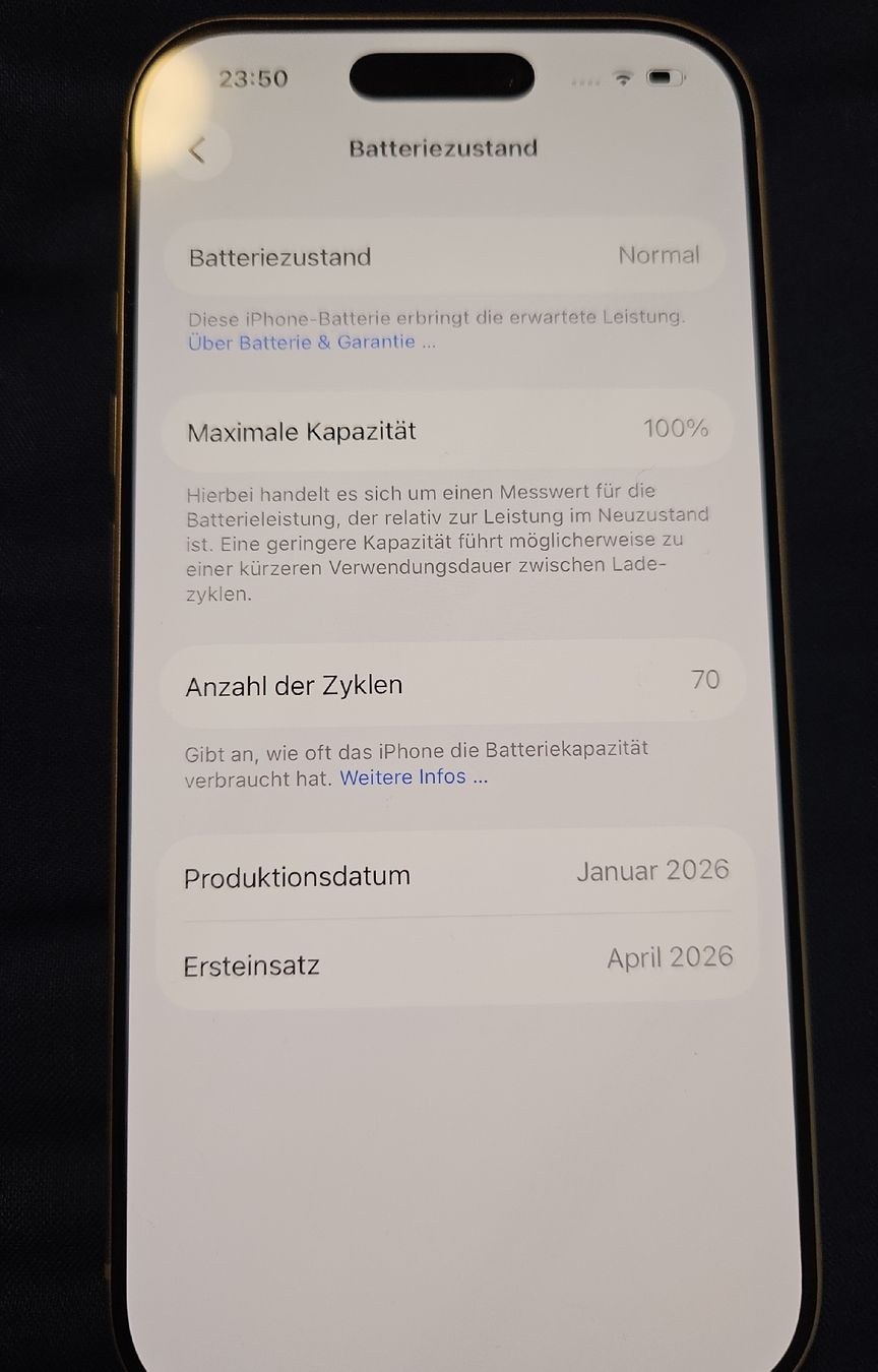 Apple Handys / Smartphones: I Phone 17 Pro 256GB Silver – Gebraucht aus Bellach von sel_fd7x 3