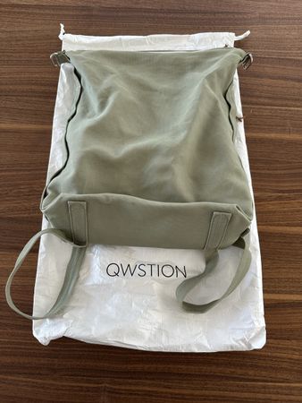 QWSTION Rucksack helles Grün