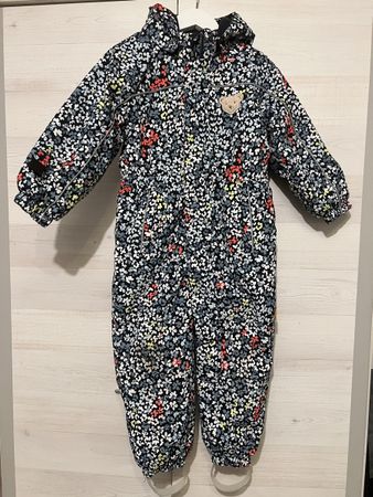Steiff Schneeanzug Gr. 98 Blumenmuster - Winter Overall