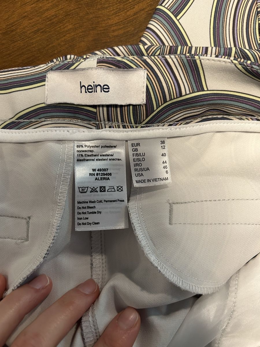 Heine Pantaloni: Pantalon à motifs – Nuovo (secondo la descrizione) da Perroy venduto da MR6. 3