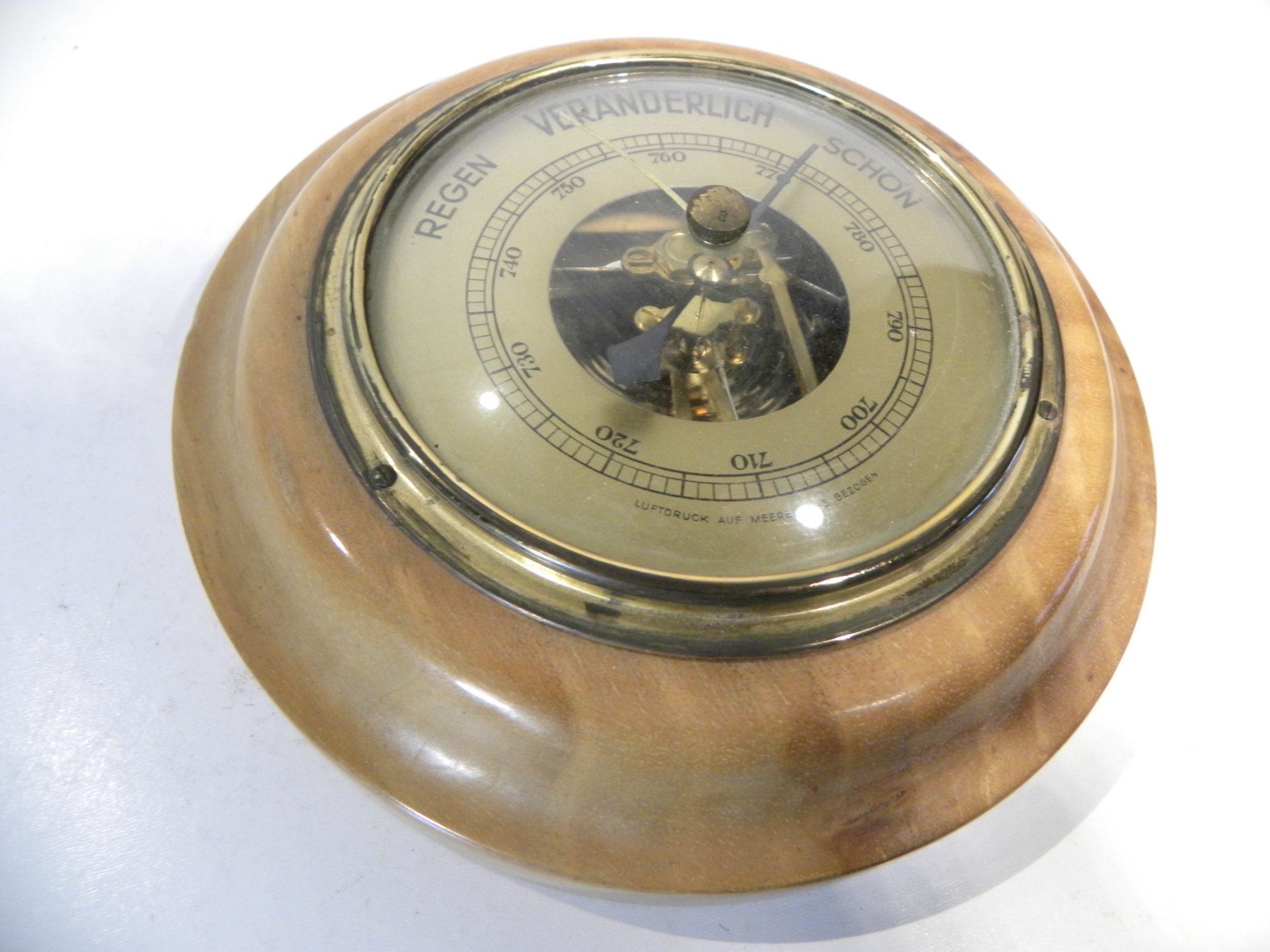 Altri elettrodomestici e apparecchi d’epoca: Runder alter Barometer von Strahm Basel 5 – Usato da Reinach venduto da Cargill 1