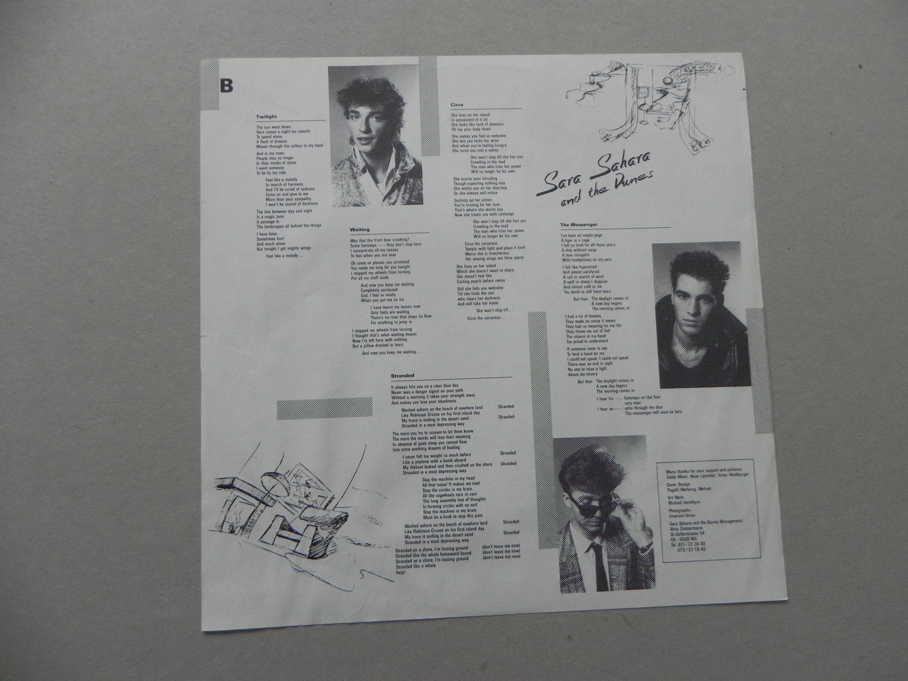 Dischi in vinile: LP CH Schweiz Synth Pop Rock Sara Sahara – Usato da Siebnen venduto da krimsie 3