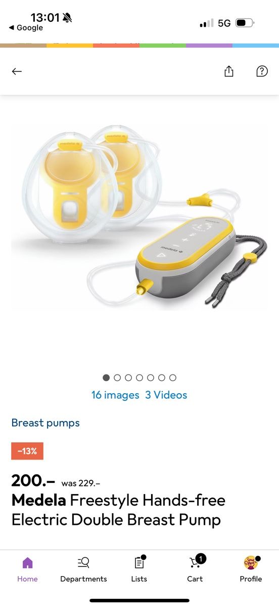 Medela Accessori per l’allattamento: Medela Freestyle Doppelmilchpumpe – Usato da Berikon venduto da chuchu