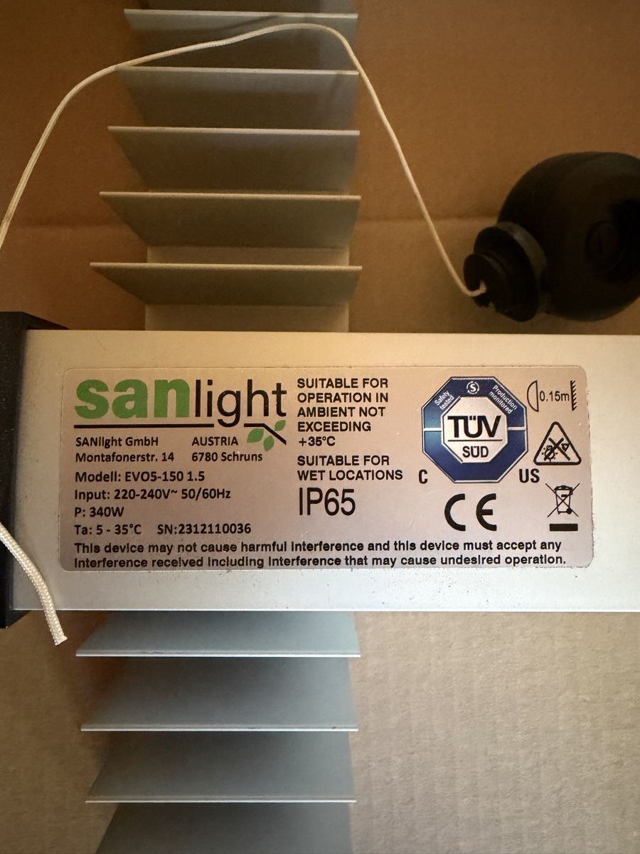 Lumatek Lampade: Growanlage / Lumatek / Sanlight – Usato da Dietikon venduto da -Columbo- 9