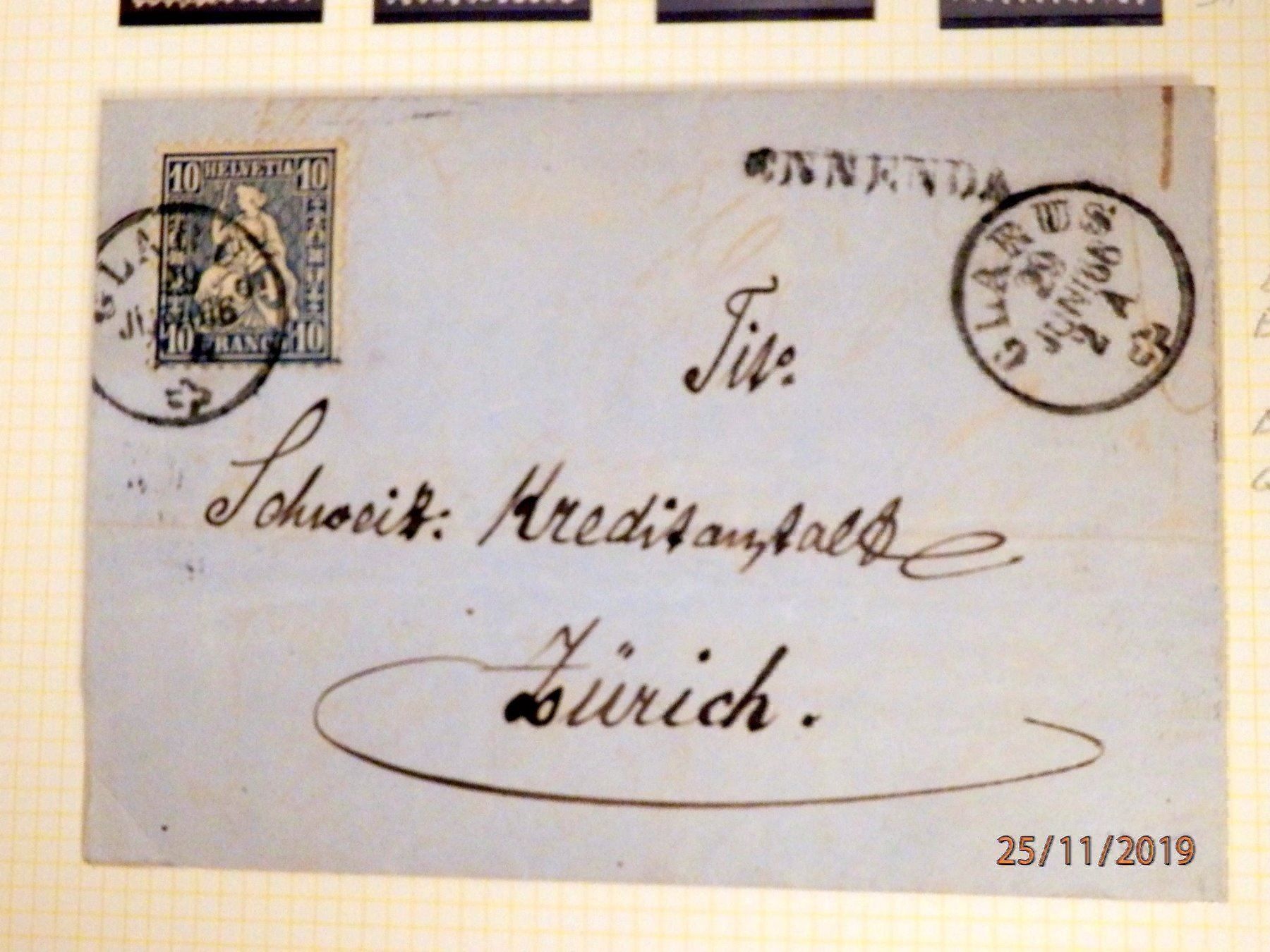 Alle Briefmarken: ZNr.31 schönes Lot mit div. Stempeln – Gebraucht aus Ueberstorf von dinbau 2