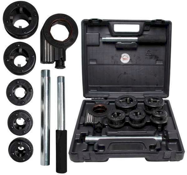 Alle Werkzeuge: BGS 3/8 - 1.1/4 Profi-Schneidkluppen – Neu und originalverpackt aus Bottighofen von zaap