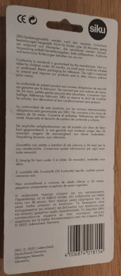 Siku Modellini d'auto: Siku super série 1815 – Nuovo e nell'imballaggio originale da Cortaillod venduto da elod2702 1