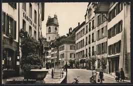 AK Aarau, Zollrain mit Rathaus