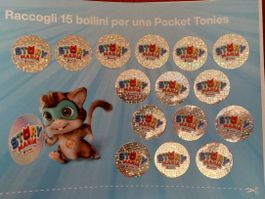 Story Mania Migros Sammelkarte für Pocket Tonie 15 Stickers