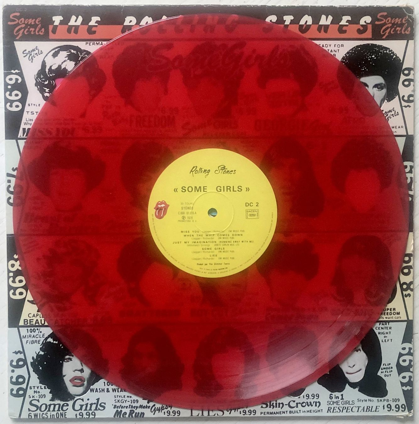 Vinyles: ROLLING STONES - SOME GIRLS – D'occasion à Bottens par hotter-than-hell
