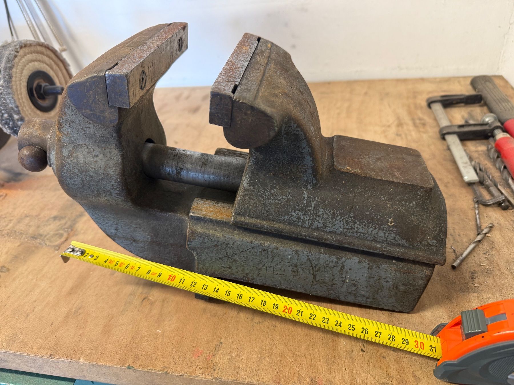 GRESSEL Schraubstock Gressel RIESIGER Vice Etau Bench Vice (Gebraucht ...