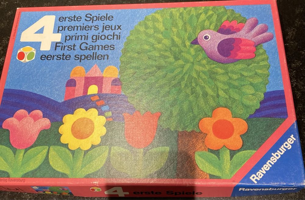  Ravensburger 4 erste Spiele, ab 3 Jahren 