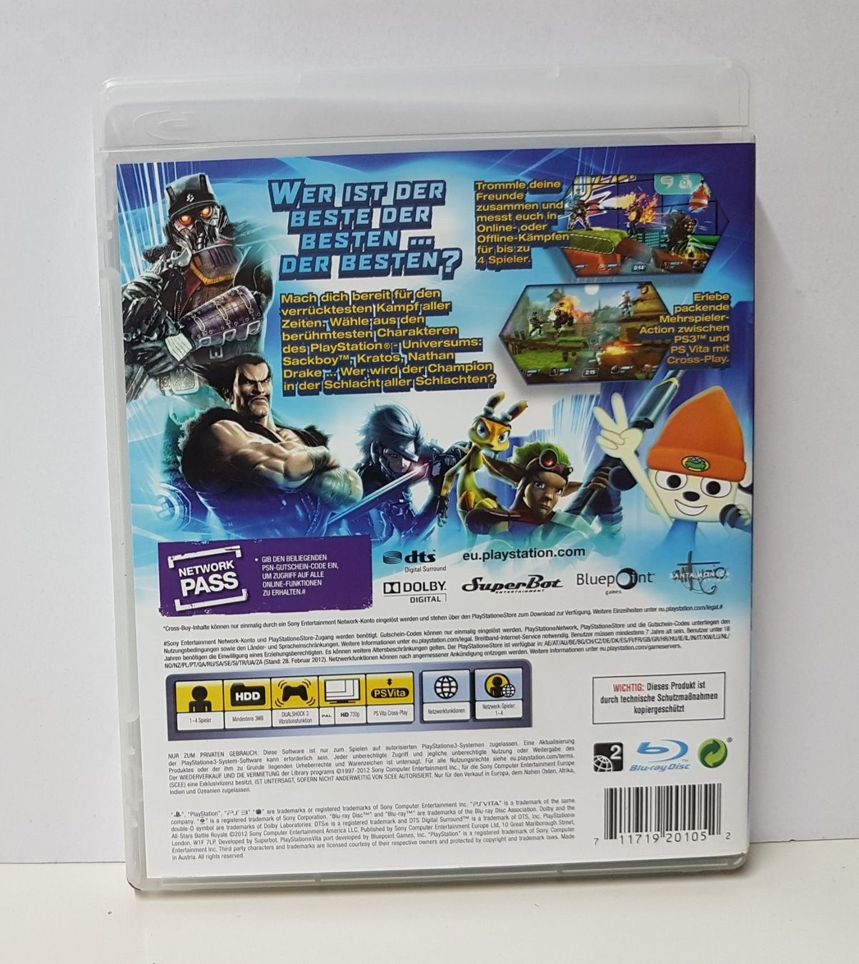 Sony Spiele: PS3 Playstation All-Stars Battle Royale – Gebraucht aus Schüpfheim von Game-Paradis 2