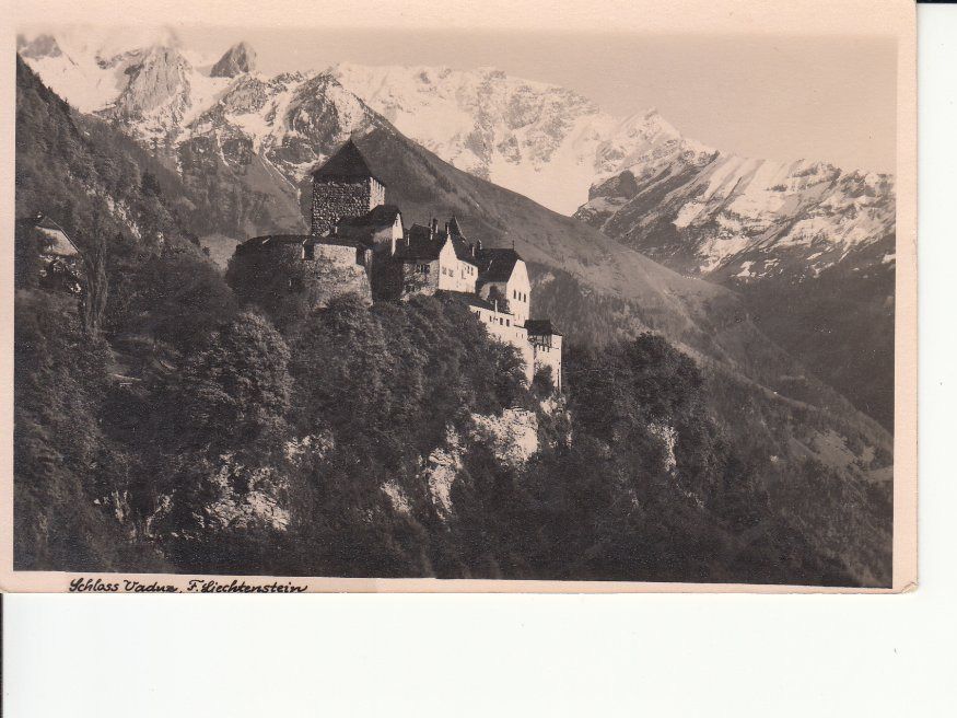 Cartoline postali: Vaduz 1937 – Usato da Bürglen TG venduto da StampGraf