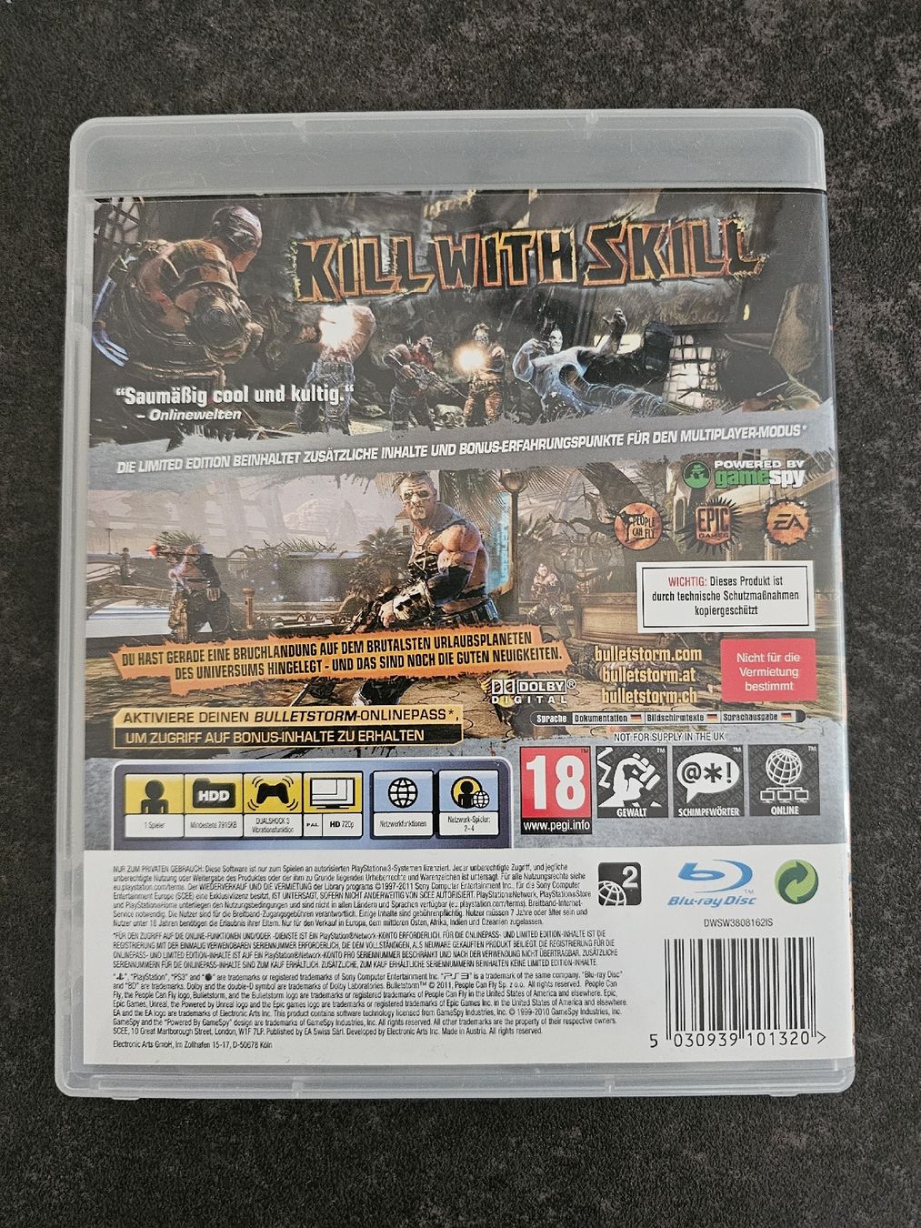 Sony Spiele: PS3 Bulletstorm Limited Edition – Gebraucht aus Emmenbrücke von The.Vision 1