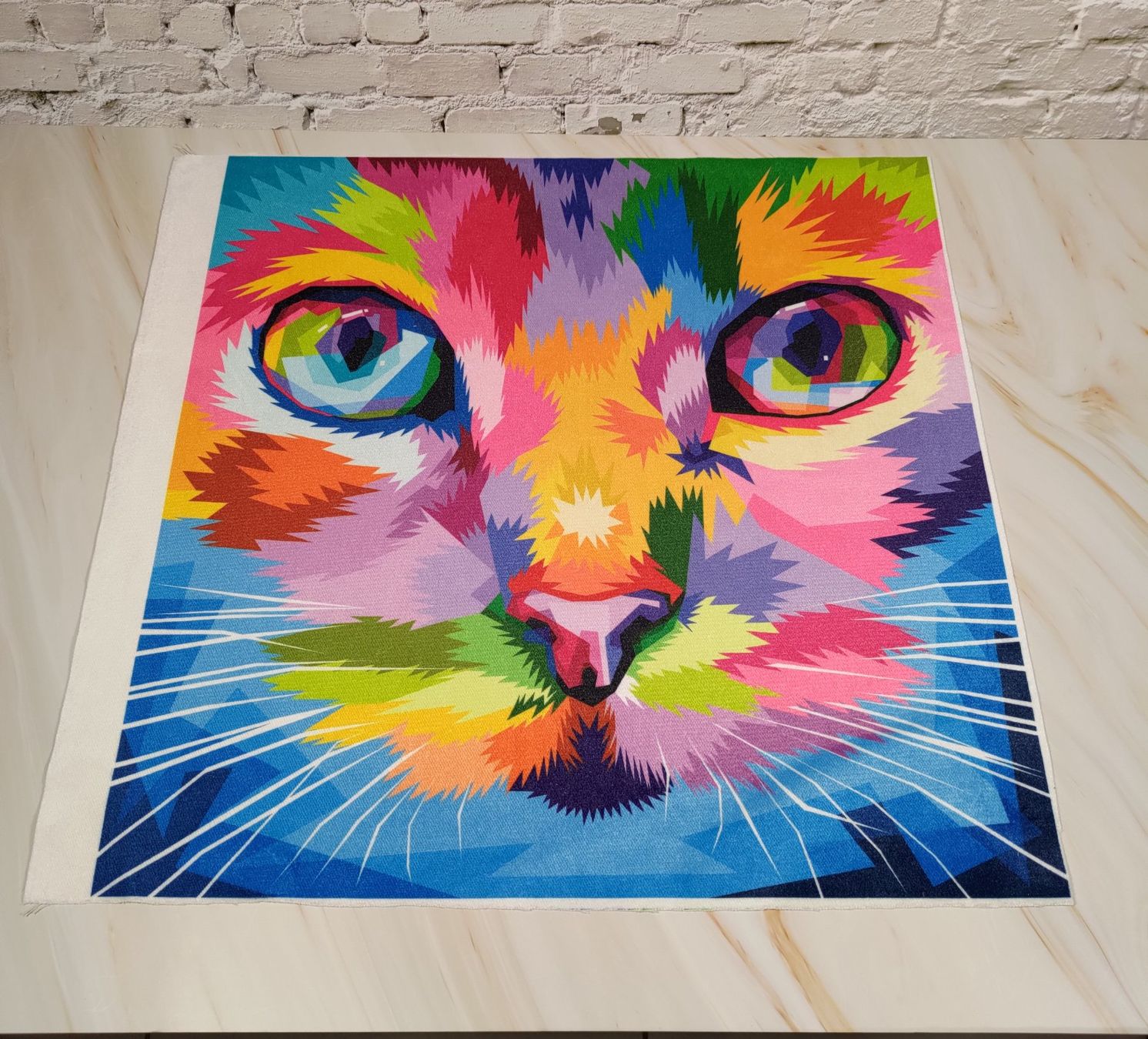 Tessuti: Stoff Panel Katze – Nuovo e nell'imballaggio originale da Oberrieden venduto da Beti85
