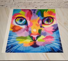 Stoff Panel Katze