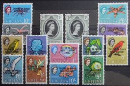 Tristan da Cunha Kat. 13 & 55-67 */gest. 1953/63