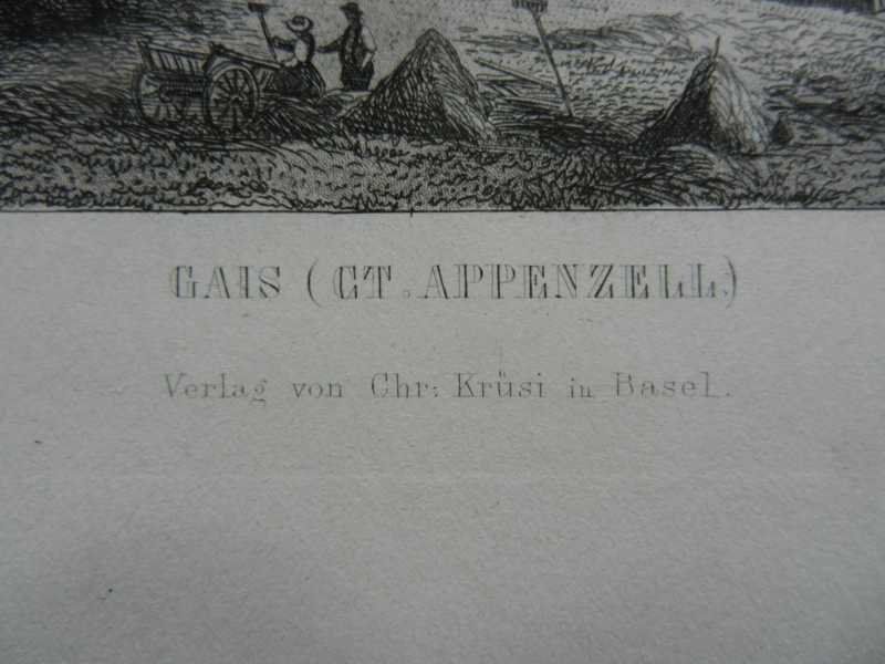 Incisioni: Gais Appenzell – Usato da Risch venduto da Rischli15 2