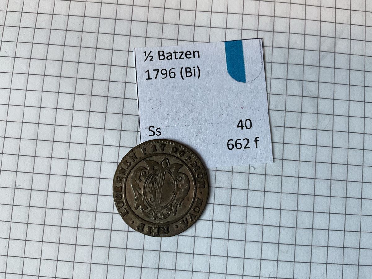 Alle Münzen: Schweizer Münze Luzern – Gebraucht aus Ursenbach von tho_8s6p 1