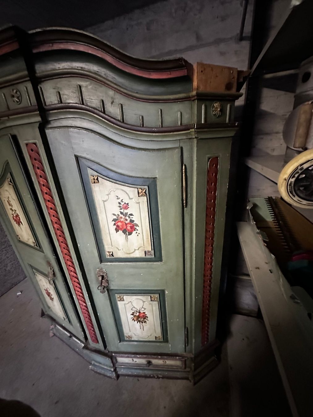 Armadi: Antiker Bodenseeschrank, bemalt, von 1819 – Usato da Niederglatt ZH venduto da sim_gj7s 3